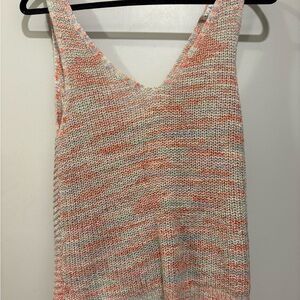 Multicolor Knit Tank Top